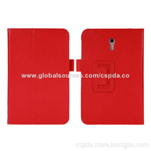 PU Leather Back Standing Cases for Huawei Media Pad Youth2 S7-721U with Elastic BandNew